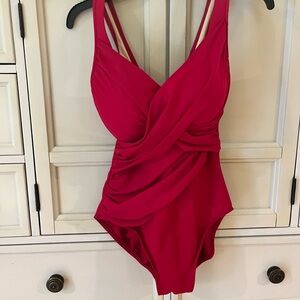 Like-brand-new 1 piece Miraclesuit! Size 12 with a DD bust.